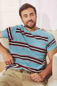 Weird Fish Littleton Striped T-Shirt B K image