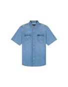 Wrangler Ss Western Shirt Mid Light K image