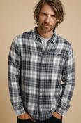 Weird Fish Tilstone Organic Check Shirt K image