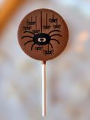 Spider Milk Chocolate Lollipop image