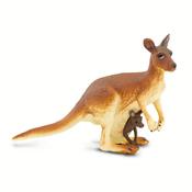 Safari Ltd - Figurine - Kangaroo with Baby image