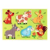 Djeco Cou-Cou Wooden Puzzle image