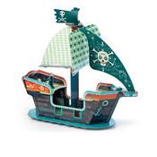 Pop To Play 3D Pirate Boat - The Learning Lab