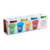 4 Tubs Of Modelling Dough by Djeco - The Learning Lab image