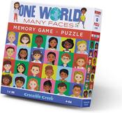 One World Many Faces - Puzzle &amp; Memory Game - The Learning Lab