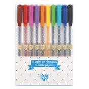 10 Classic Gel Pens by Djeco - The Learning Lab image