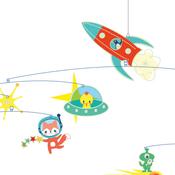 Polypro Space Mobile by Djeco - The Learning Lab