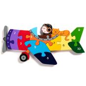 Plane Puzzle Alphabet Jigsaws image