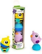 Lalaboom Animals Beads – Starter Pack – Bee &amp; Purple Bird - The Learning Lab image