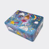 Flittered Rectangular Tin Secrets &amp; Dreams by Rachel Ellen - The Learning Lab