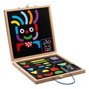 Geobonhomme Wooden Magnetic Game by Djeco - The Learning Lab image