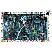 Night City 200 Piece Observation Puzzle by Djeco - The Learning Lab image