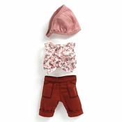Dolls clothing - Pomea - Outfit Burgundy - The Learning Lab