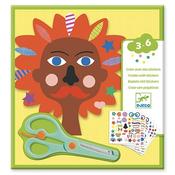 Hairdresser Stickers by Djeco - The Learning Lab