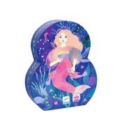DJ07303 Silhouette Puzzle Ella the Mermaid - The Learning Lab image