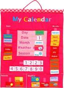 W-0124P My calendar Pink Cloth - The Learning Lab