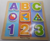 First Play Chunky puzzle - ABC 123 - The Learning Lab image