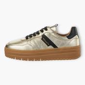 Tamaris Gold Runner with Removable Footbed and Gum Sole