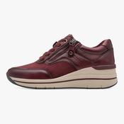 Jana Softline Bordeaux Wide Fit Wedge Trainers