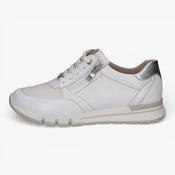 Caprice White/Silver Trainers StretchOut (Wide Fit) – 9-23751-46 183