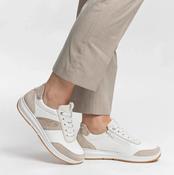 Ara White Cream Trainer (Wide Fit) Osaka