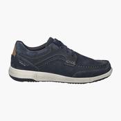 Josef Seibel Enrico 25 Men's Indigo Leather Lace-Up Shoe