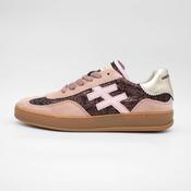 Another Trend Iconic II Blush Pink Metallic Leather Trainer image