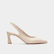 Hispanitas Giorgia Cream Slingback (Block Heel) – HV264877
