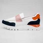 Jose Saenz Navy White Multi Loafer (Wide Fit) – 2290 NAVY/BLANCO image