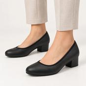 Jana Softline Black Block Heel – Wide Fit &amp; Dressy Comfort