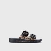 Igor Black Leopard Sandal (Platform Sole) – S10336-002