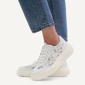 Caprice White Floral Mesh Trainers Climotion (Standard Fit) – 9-23708-46 197