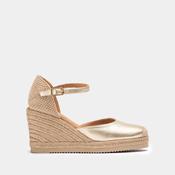 Unisa Gold Espadrille Wedge with SuperLight Comfort image