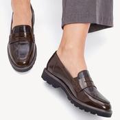 Tamaris Essentials Brown Chunky Penny Loafer