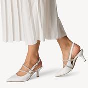 Marco Tozzi White Court Shoe (Stiletto Heel) - 2-89604-46-100