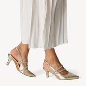 Marco Tozzi Gold Court Shoe (Stiletto Heel) - 2-89604-46-940