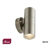 Ansell Acero Bi-directional Wall Light GU10 x 2 Stainless Steel image