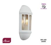 Ansell Latina Half Lantern E27 White image