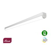Ansell NouLine LED Batten Multi-Wattage 35W/50W CCT 1800mm (6ft) IP20 Self-Test Emergency