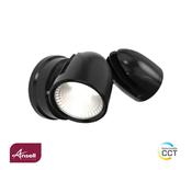 Ansell Zeker CCT Security Twin head Light 25W Black