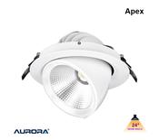 AURORA Apex Adjustable 30W Retail Wallwasher 4000K 24° Beam Angle White