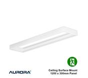 AURORA Ceiling Surface Mount Box Kit for 1200 x 300mm Emergency Panels