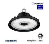 AURORA Cosmos PRO 100W LED Highbay 4000K 13500lm 1-10V Dimmable IP65