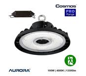 AURORA Cosmos PRO 100W LED Highbay 4000K 13500lm 1-10V Dimmable with Emergency pack image