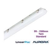 AURORA LinearPac 5ft Twin 1500mm 60W LED IP65 Anti-Corrosive