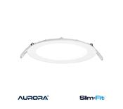 AURORA Slim-Fit 12W LED Round Low Profile Downlight 3000K IP44 image