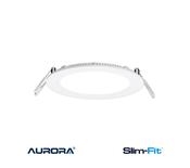 AURORA Slim-Fit 9W LED Round Low Profile Downlight 3000K IP44 image