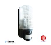 Eterna PIR Bulkhead with B22 Lampholder Prismatic Diffuser