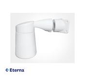Eterna White LED Well Glass Fitting 9W E27 2700K Polycarbonate Diffuser IP65
