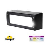 Fumagalli EXTRALETI 300 Rectangular PLAIN LED Surface Bricklight BLACK image